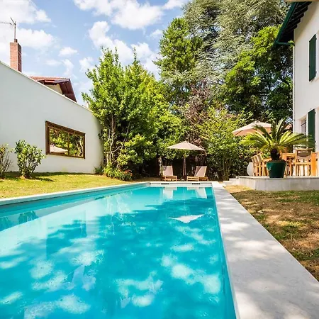 Design Basque With Pool, Garden, Close To City Center * Μπιαρίτζ