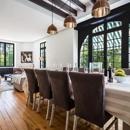 Design Basque With Pool, Garden, Close To City Center * Μπιαρίτζ