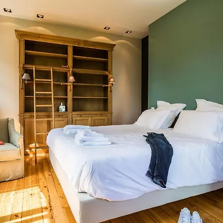 Design Basque With Pool, Garden, Close To City Center Μπιαρίτζ